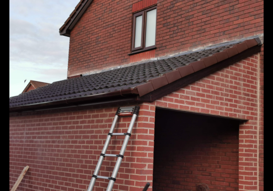 Lean too garage roof build
